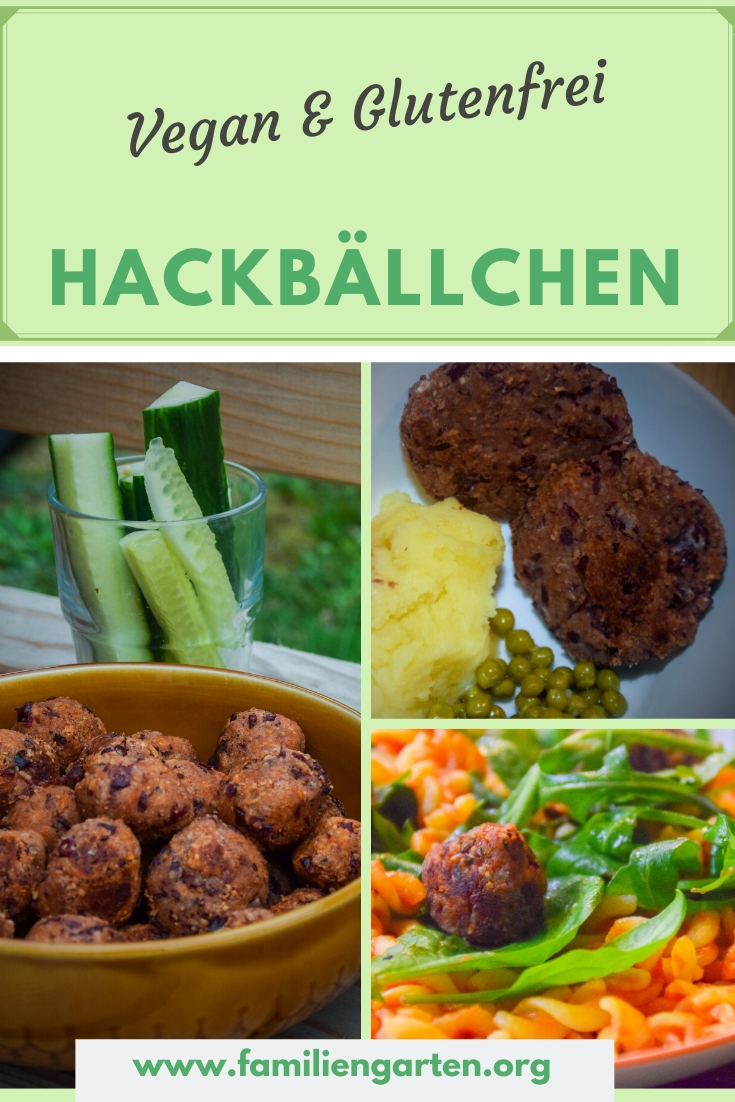 vegane Hackbällchen - schnelles Familienrezept » familiengarten.org
