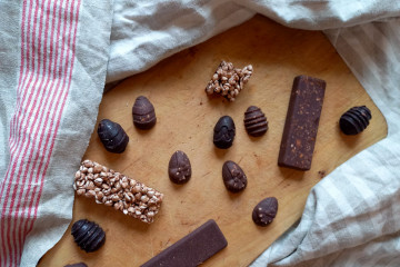 Zuckerfreie Schokolade selber machen - genial einfache Geschenkidee - zuckerfreie Süßigkeiten - Familiengarten